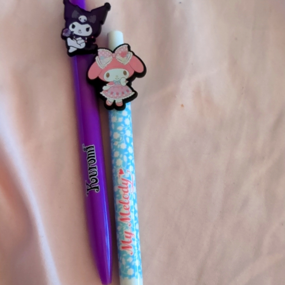 Kuromi and My Melody Pens